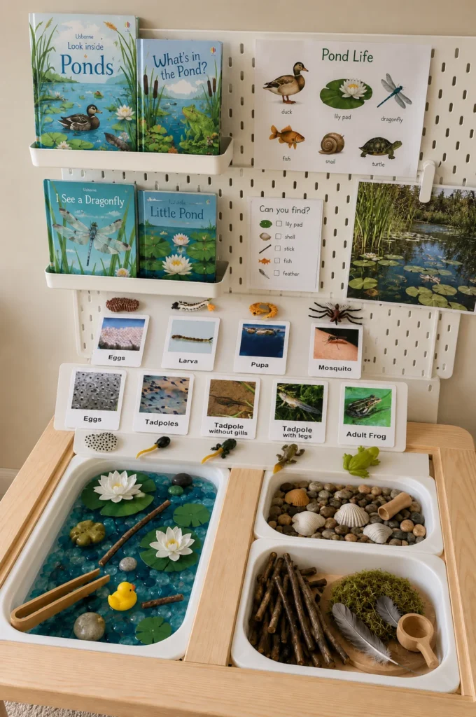 Frog & Pond Life Sensory Table
