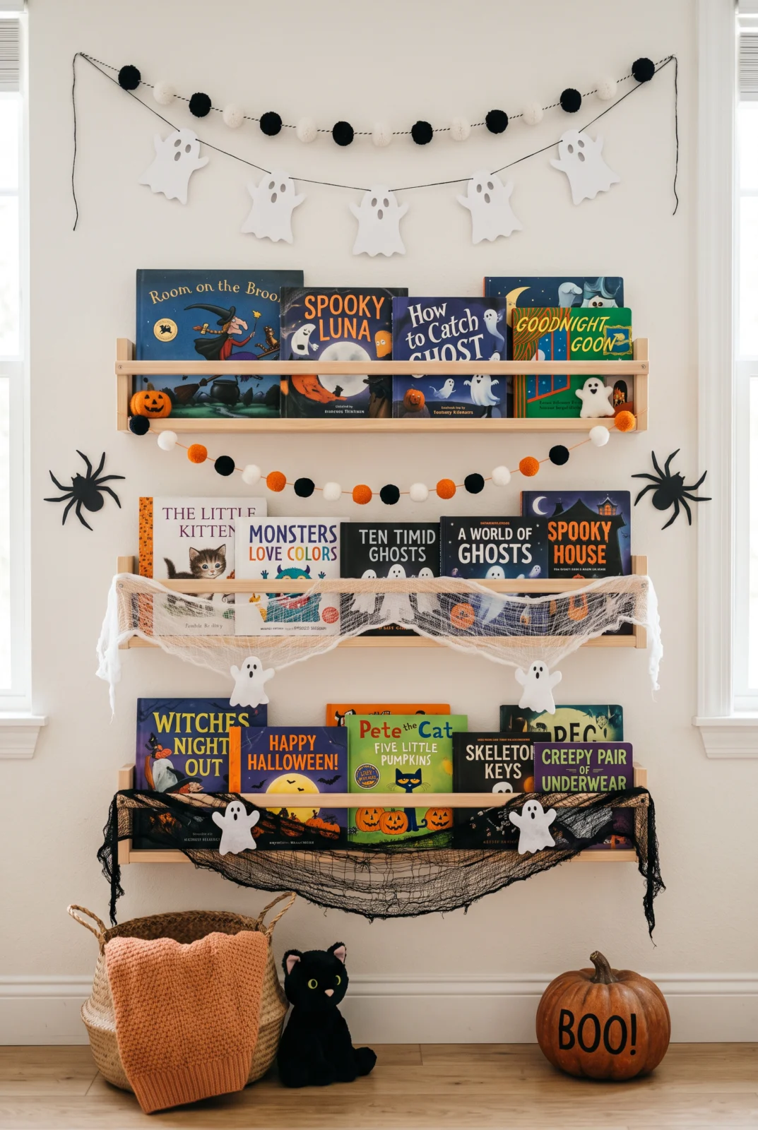Cozy Halloween Picture Book Corner