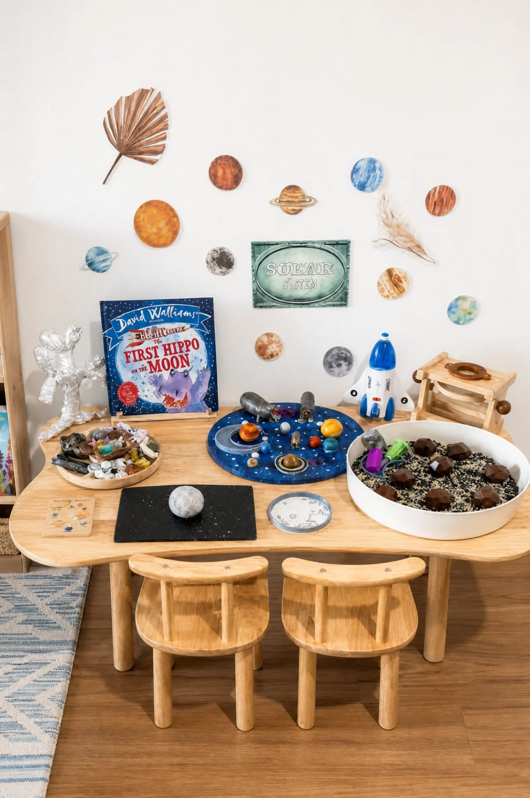 Solar System & Outer Space Sensory Play Station