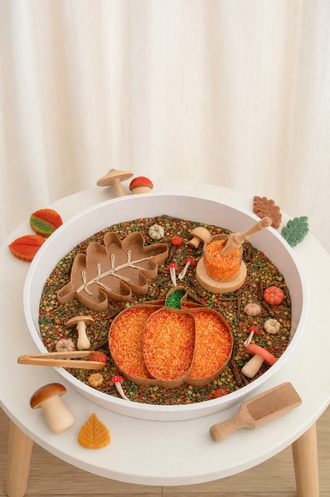 Cozy Fall Pumpkin Sensory Bin Ideas for Toddlers