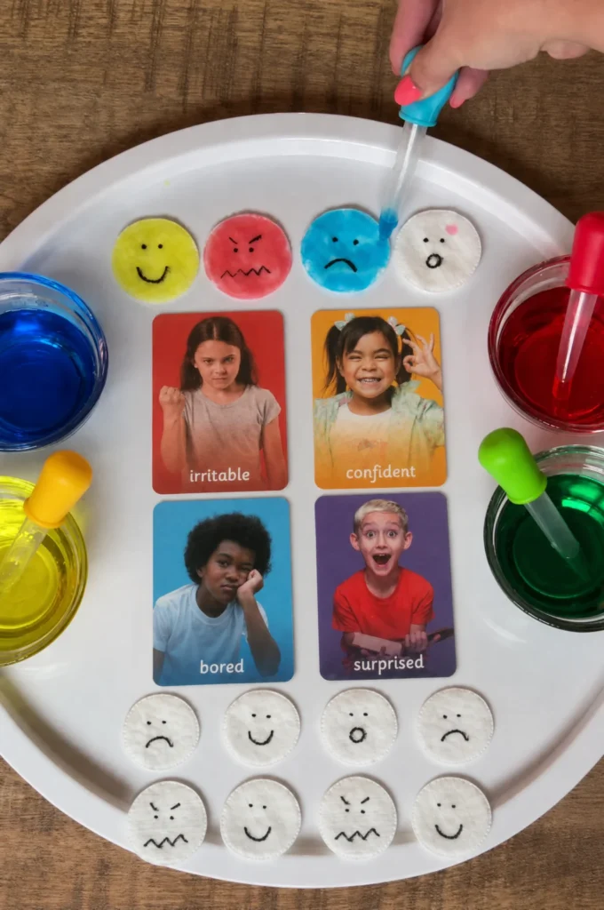 Water Dropper Emotion Experiment & Feeling Cards