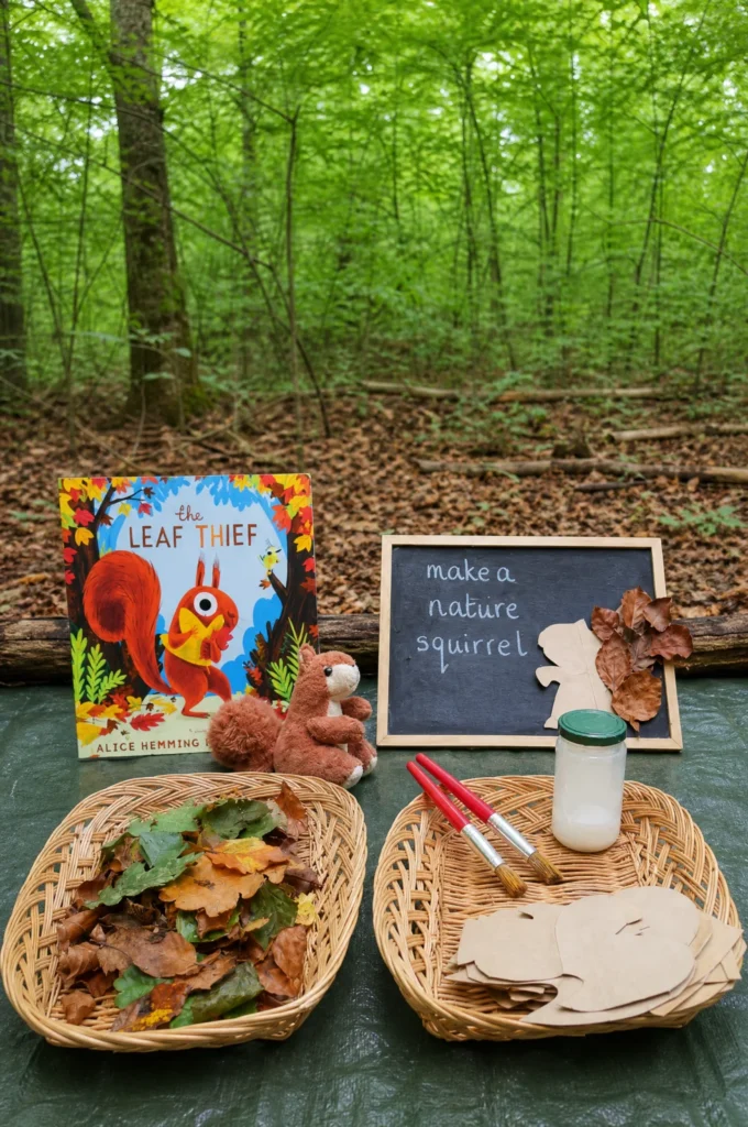 The Leaf Thief Nature Craft & Story Activity for Kids