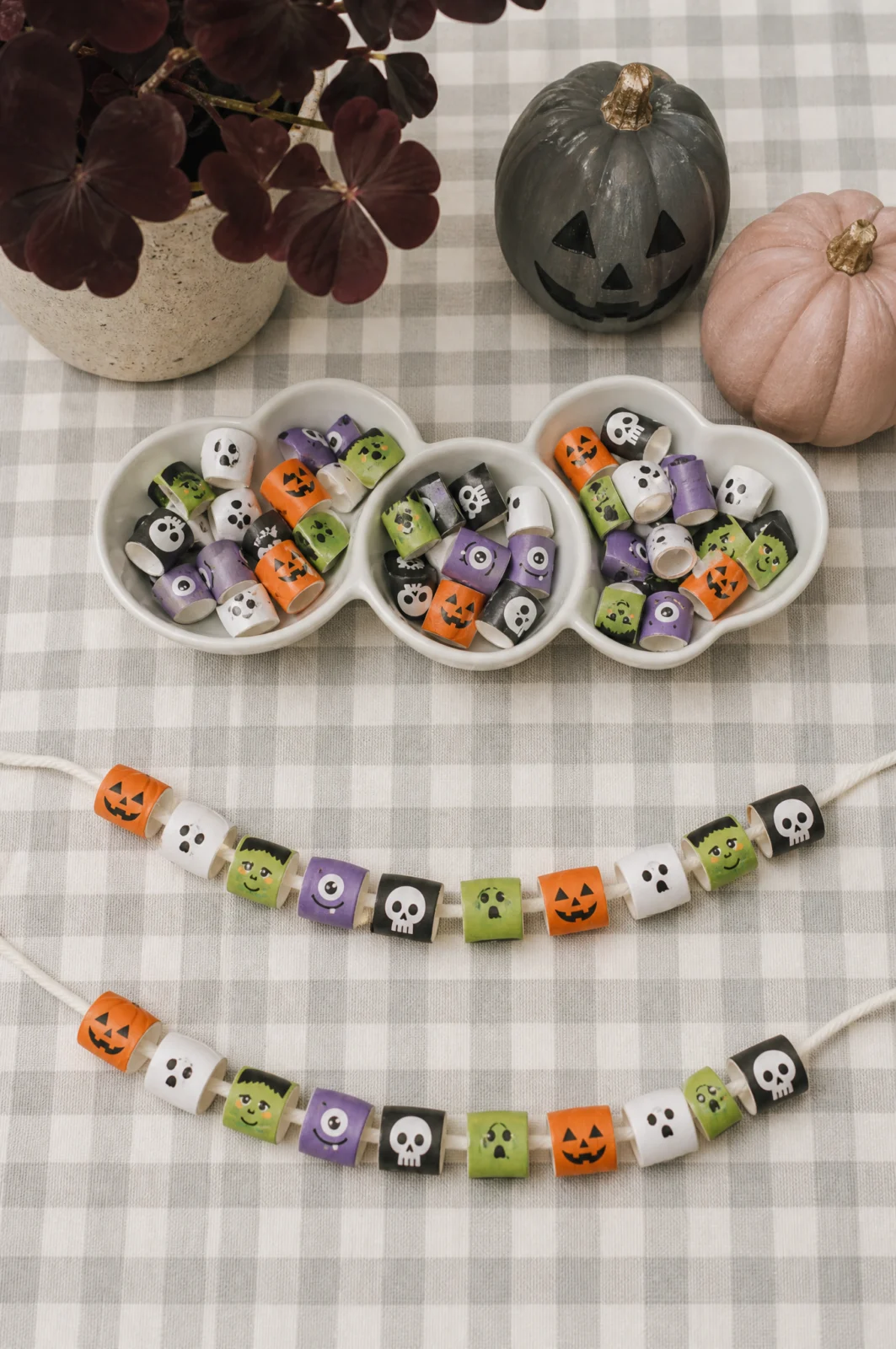 Halloween Character Bead Bracelet Craft
