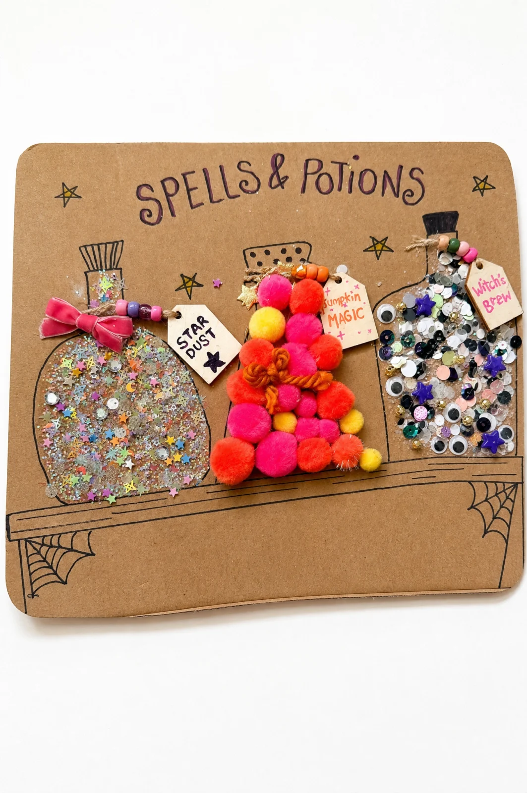 DIY Spells and Potions Sensory Craft Idea