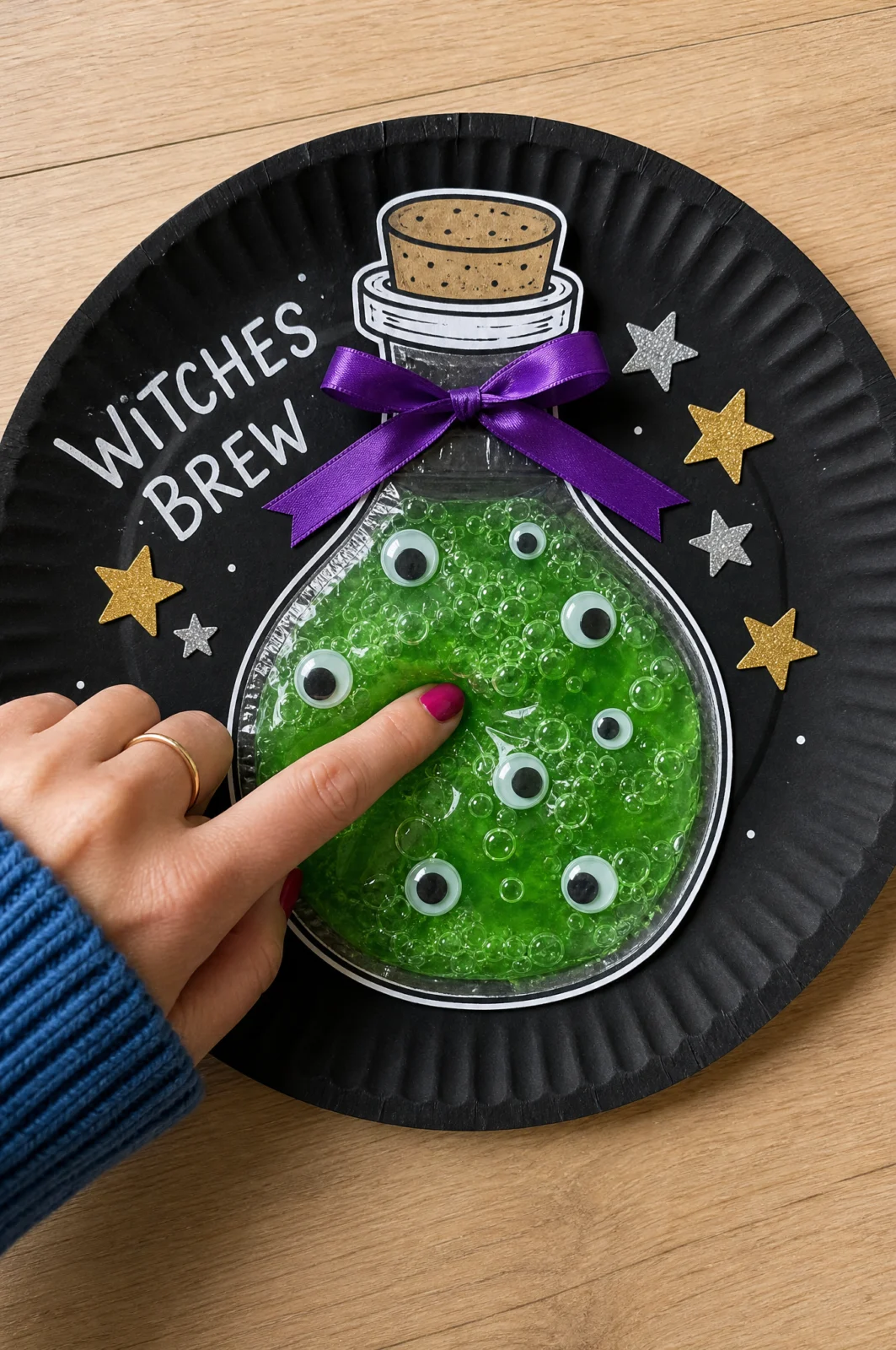Witches' Brew Sensory Bag Craft